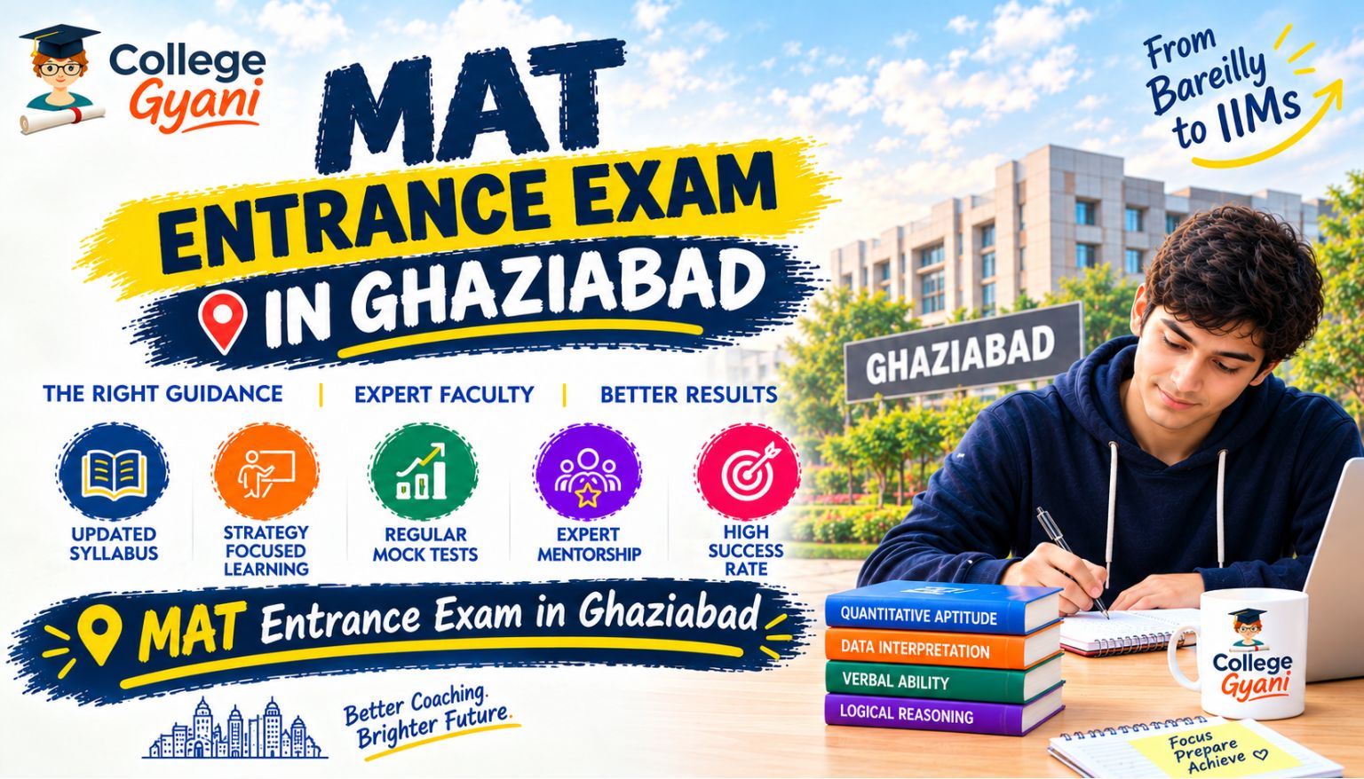 MAT Entrance Exam in Ghaziabad for Exam Preparation